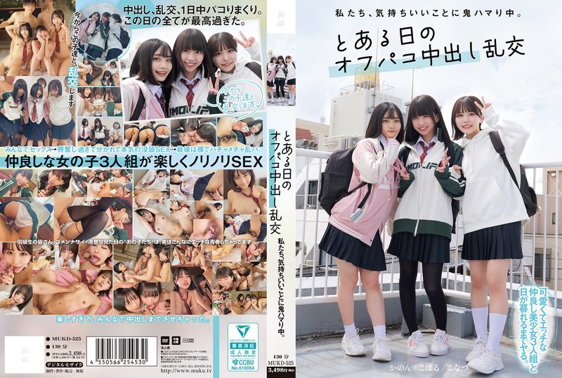 私たち、気持ちいいことに鬼ハマり中。 とある日のオフパコ中出し乱交mukd00525