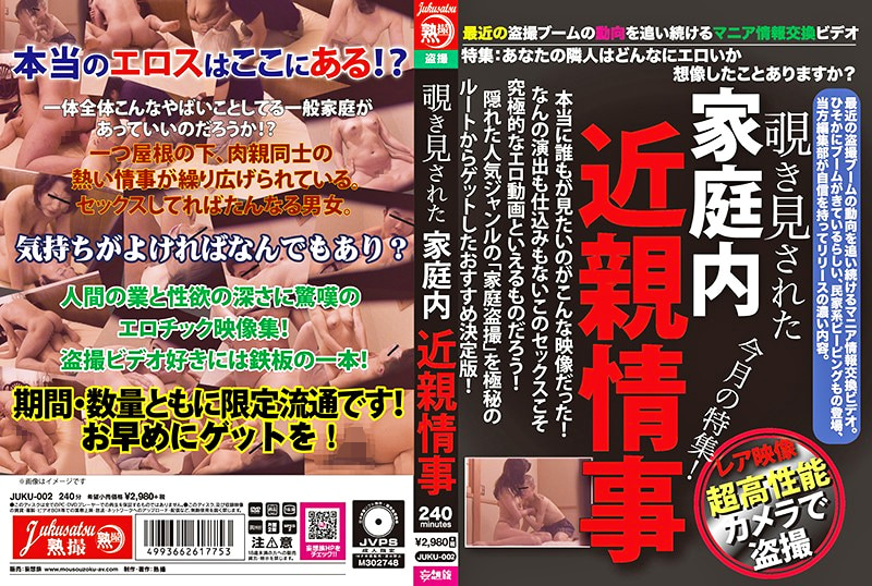 覗き見された家庭内近親情事461980