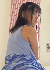日焼け跡が残る連れ子がドンピシャリ ゆら145cm477804