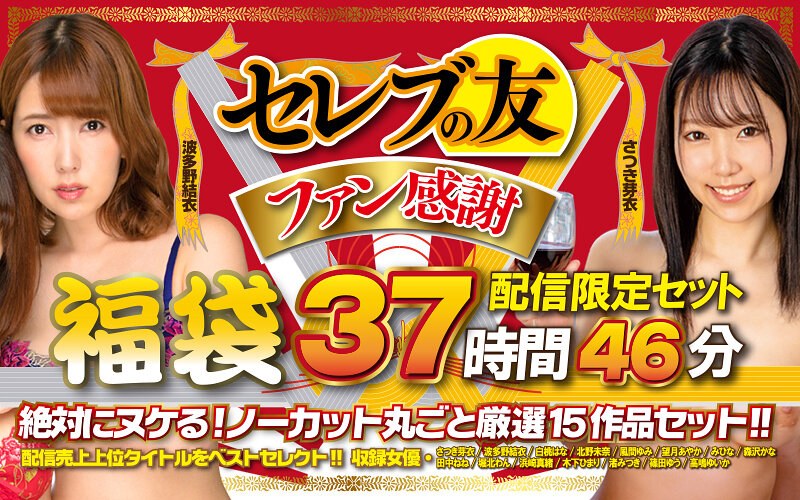 【福袋】セレブの友ファン感謝福袋 絶対にヌケる！ノーカット丸ごと厳選15作品セット！！dscesd00002