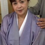 和服の似合うメガトン級爆乳熟女が初のAV出演！3Pで両方の乳首を舐められ感じたマ○コは大洪水！快感に溺れた変態淫乱熟女絶頂交尾！