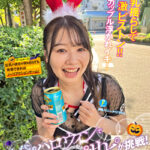 池袋のハロウィンで見つけたパリピが挑戦！巨乳の彼女が何をされても我慢できれば100万円ノーリアクションゲーム！神乳バニーメイドちゃん514457