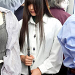 無抵抗で巨乳を震わせ感じまくる目隠れ女子中出し羞恥 内気コミュ障女子大生