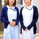 現役看護師さんが優しく早漏改善治療！ 皮膚科勤務えなさん（24）産婦人科勤務まみさん（31）